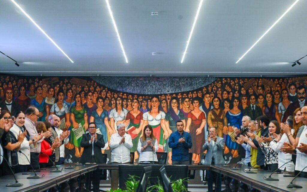 Reabre Margarita González Saravia el Salón Morelos en Palacio de Gobierno Como Espacio de Memoria Histórica y Diálogo Institucional