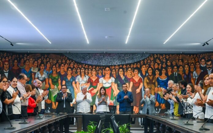 Reabre Margarita González Saravia el Salón Morelos en Palacio de Gobierno Como Espacio de Memoria Histórica y Diálogo Institucional