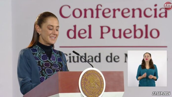 23.SEP.2026 | Mañanera del Pueblo – Conferencia Matutina de Claudia Sheinbaum