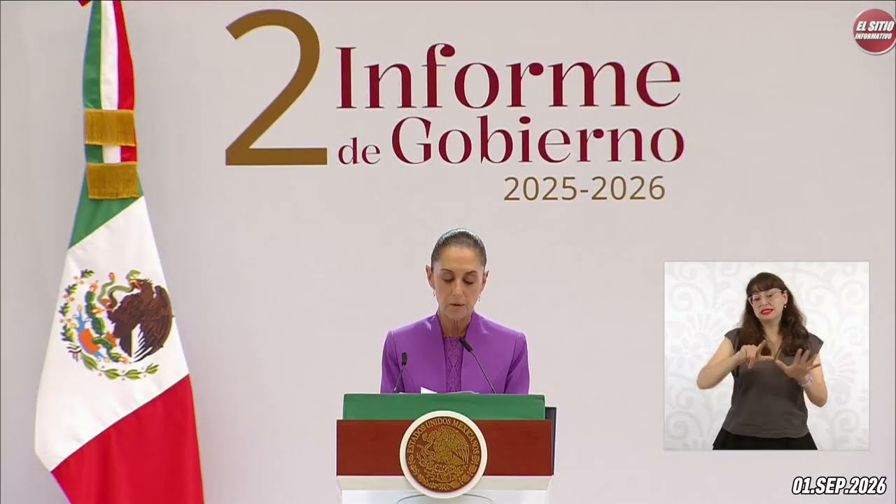 01.SEP.2026 | Mañanera del Pueblo - Conferencia Matutina de Claudia Sheinbaum