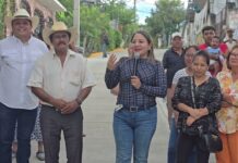 Nayeli Mares Entrega Rehabilitada la Calle Cleofas Salazar en Anenecuilco