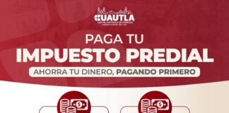 Invita Gobierno de Cuautla a aprovechar descuentos en el pago del impuesto predial