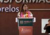 Margarita González Saravia Rinde su Segundo Informe: “Nuestra Responsabilidad Única Es Servir al Pueblo de Morelos”