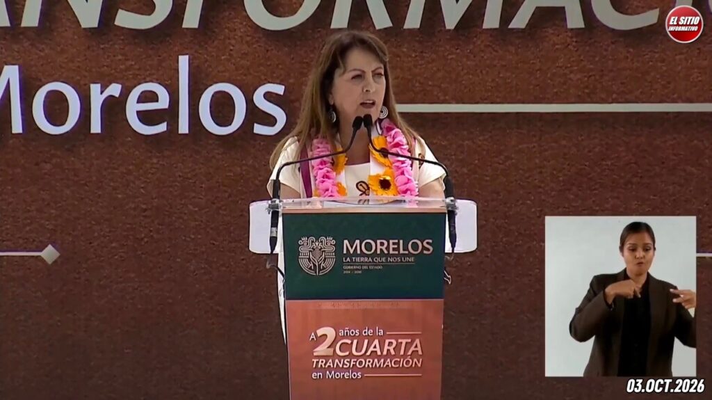 Margarita González Saravia Rinde su Segundo Informe: “Nuestra Responsabilidad Única Es Servir al Pueblo de Morelos”