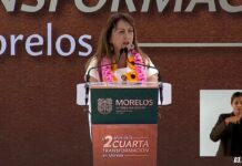 Margarita González Saravia Rinde su Segundo Informe: “Nuestra Responsabilidad Única Es Servir al Pueblo de Morelos”