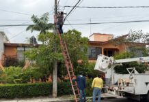 Cuautla Continúa Fortaleciendo el Alumbrado Público en las Colonias