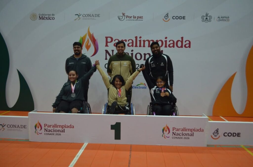 Suma Morelos Tres Oros y Dos Platas en para Atletismo en la Paralimpiada Nacional Conade 2026