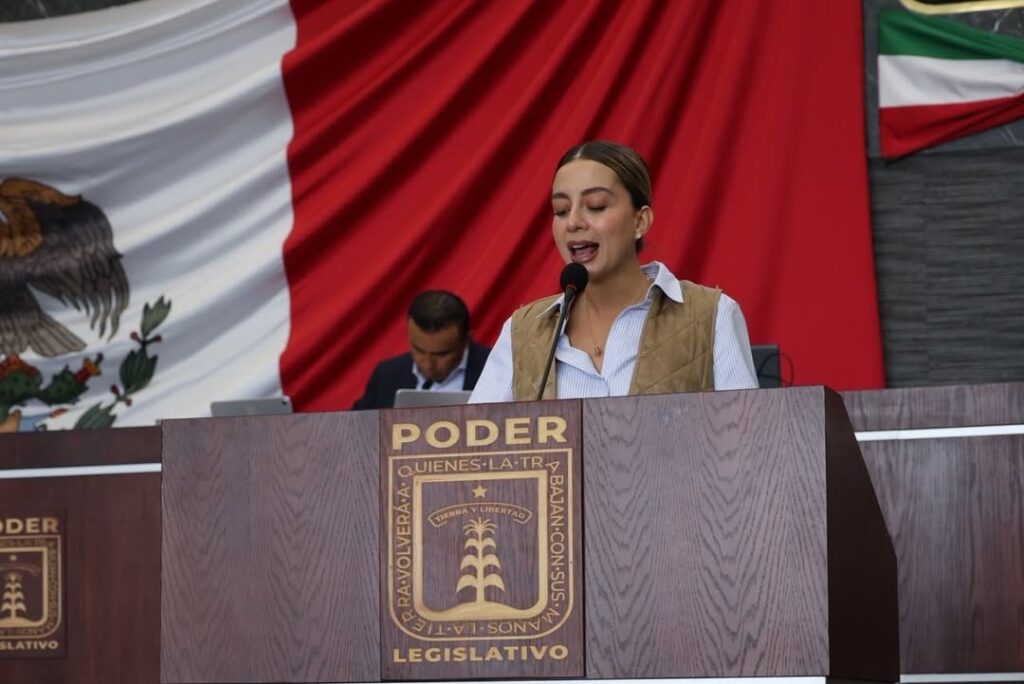 Exige Diputada Andrea Gordillo Frenar Ola de Violencia en Morelos y Demanda Justicia para Jóvenes y Mujeres ante el Congreso