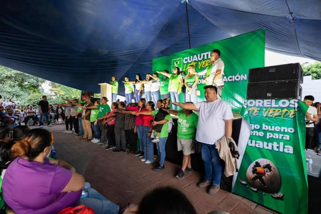 Partido Verde en Cuautla Presenta Liderazgos y Muestra Fuerza Rumbo a 2027