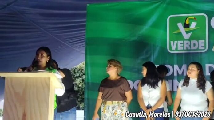 Toma de Protesta de Coordinadores del Partido Verde Ecologista en Cuautla, Araceli Xixitla se Suma