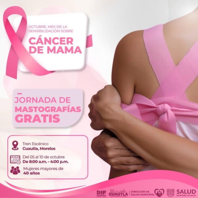 Cuautla Acerca Jornada Gratuita de Mastografías a Mujeres Mayores de 40 Años