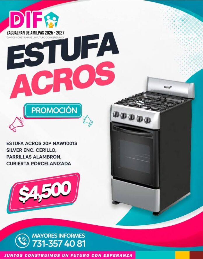 En Apoyo a la Economía DIF Zacualpan Pone a Disposición Productos a Bajo Costo