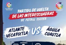 ¡Partido de Vuelta de las Interescuadras Infantiles de Fútbol Soccer!