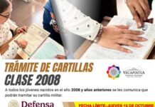 Trámite de Cartillas Clase 2008