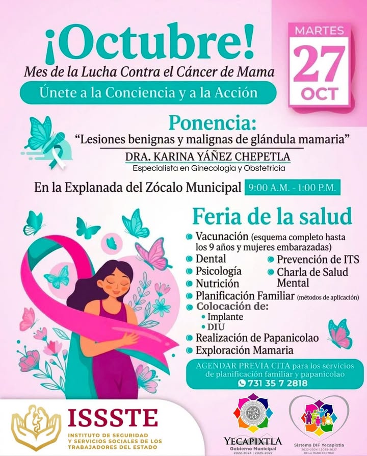 ¡Octubre Rosa: Cuidarnos Es Prevenir!