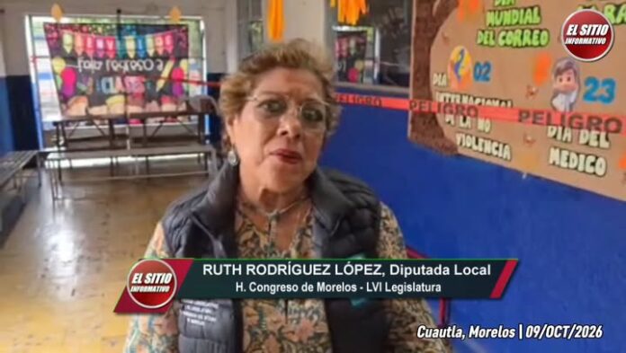 La Diputada Ruth Rodríguez Gestiona Atención Urgente para la Primaria Guadalupe Victoria Donde se Detectó un Socavón