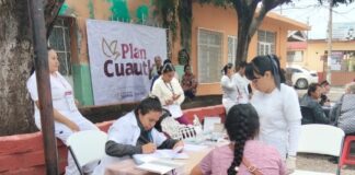 Lleva Plan Cuautla Atención Gratuita de Salud a Familias de Cuautlixco