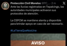 Ante las Lluvias Registradas en Tepalcingo