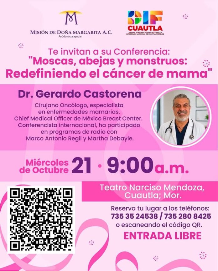 Cuautla se Suma a la Prevención y Concientización Sobre el Cáncer de Mama