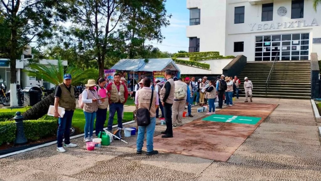 Continúan Acciones del Programa de Abatización Permanente en Colonias de Yecapixtla