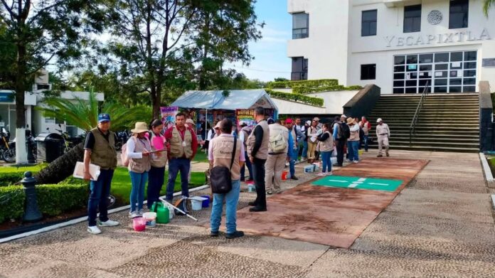 Continúan Acciones del Programa de Abatización Permanente en Colonias de Yecapixtla