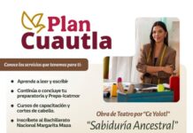 Ofrece Plan Cuautla Servicios Educativos y de Capacitación a Familias de la Colonia Año de Juárez