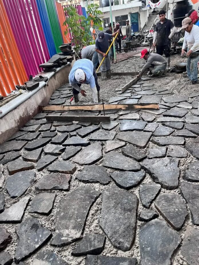 Continúan Trabajos de Remodelación en la Monumental Plaza de Toros de Yecapixtla