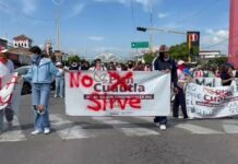 Estudiantes de la Normal Cuautla Realizan Manifestación Desde los Arcos de la Heroica, Exigen Mayor Seguridad en el Estado de Morelos.