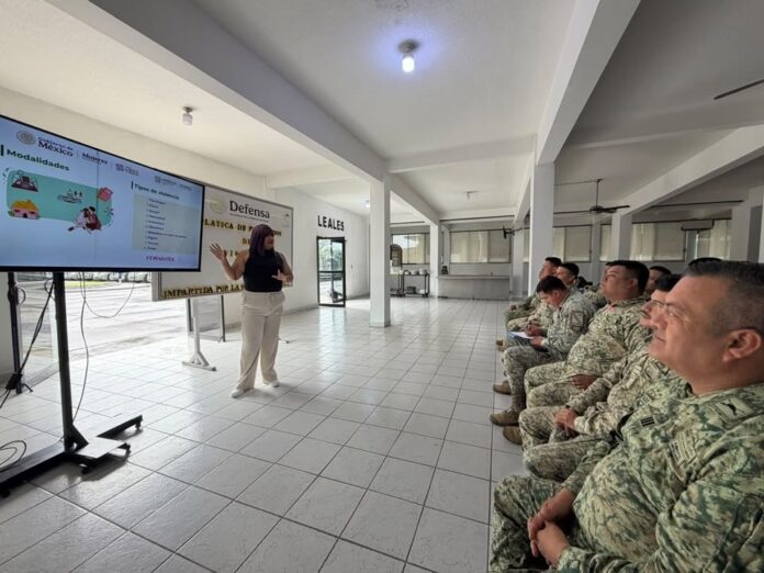 Promueve Secretaría de las Mujeres Reflexión Sobre Perspectiva de Género Entre Personal Militar en Cuautla