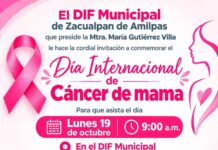 Llama DIF Zacualpan a Tomar Conciencia Sobre el Cáncer de Mama