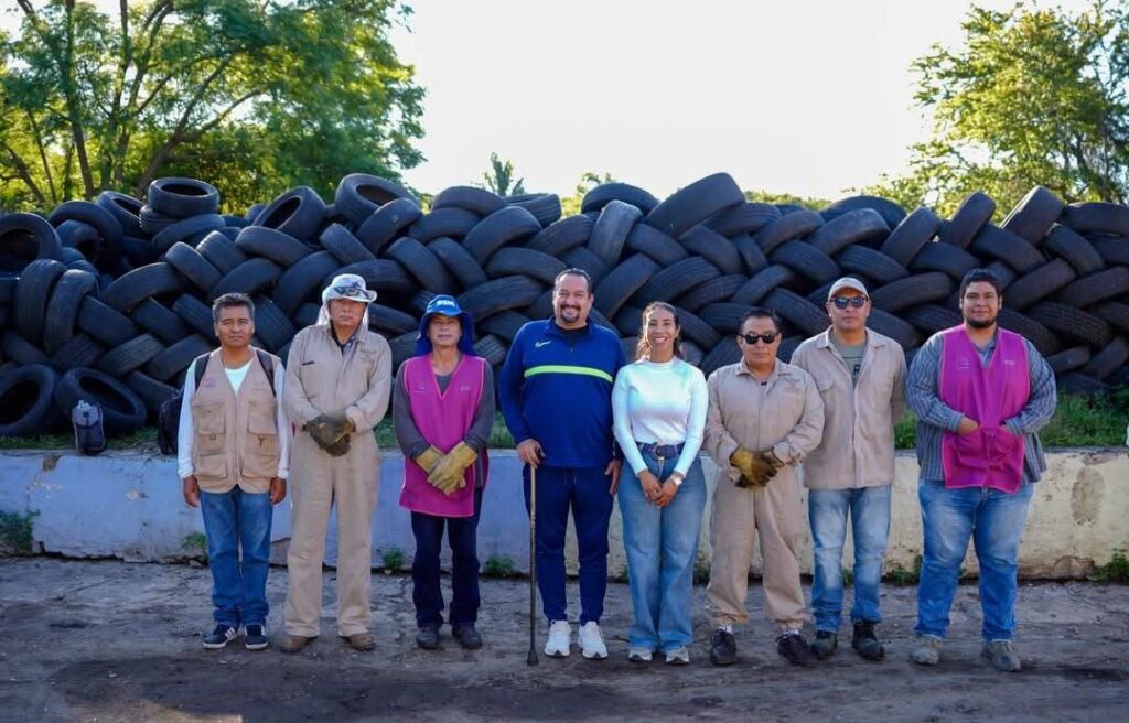 Ayuntamiento de Cuautla Recolecta 16 Toneladas de Llantas Durante la Octava Edición del Llantatón