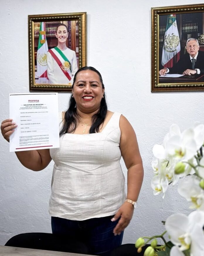 Formaliza Jazmín Solano su Registro en el Proceso Interno para la Coordinación Municipal de la Transformación en Temixco