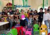 Entrega Ruth Rodríguez Mobiliario Escolar al Conafe en la Colonia 10 de Abril en Cuautla