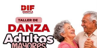 DIF Cuautla Invita a Personas Adultas Mayores a Participar en Taller de Danza