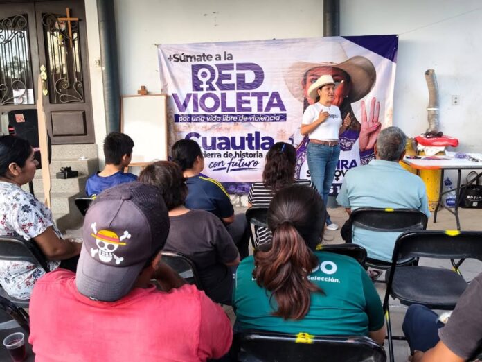 Red Violeta Avanza en la Colonia Vicente Guerrero: Vecinas y Vecinos se Organizan para Prevenir la Violencia en Cuautla