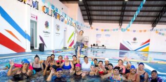 Continúan las Clases de Aqua Zumba Impulsadas por el DIF Municipal de Yecapixtla