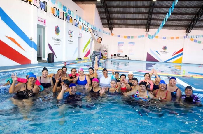 Continúan las Clases de Aqua Zumba Impulsadas por el DIF Municipal de Yecapixtla