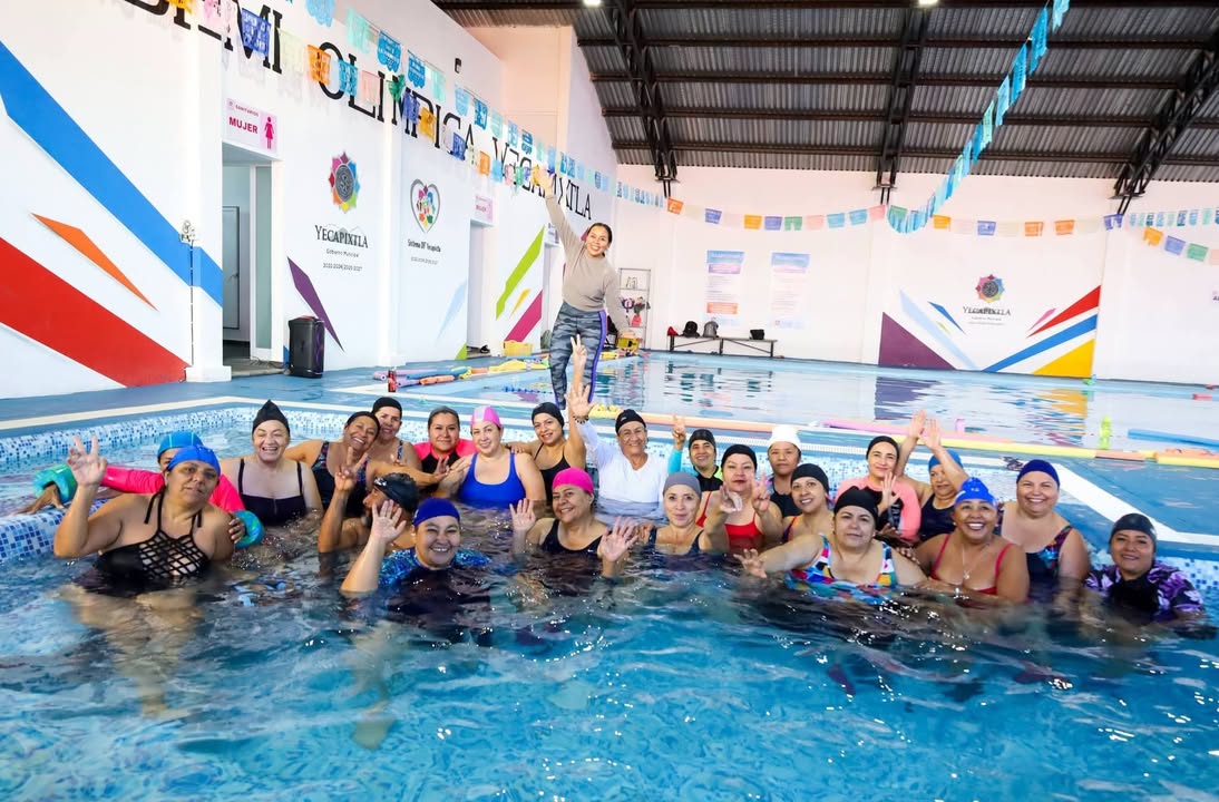 Continúan las Clases de Aqua Zumba Impulsadas por el DIF Municipal de Yecapixtla