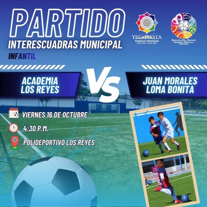 ¡El Fútbol Infantil se Vive en Yecapixtla!