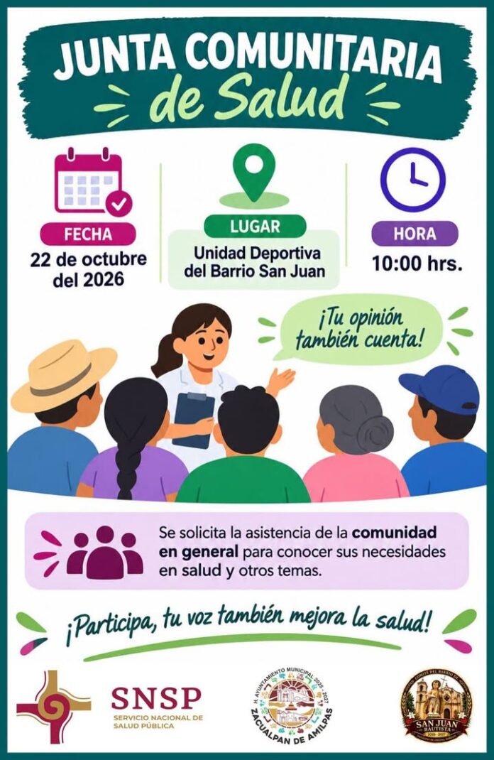 ¡Atención, Vecinas y Vecinos del Barrio de San Juan!