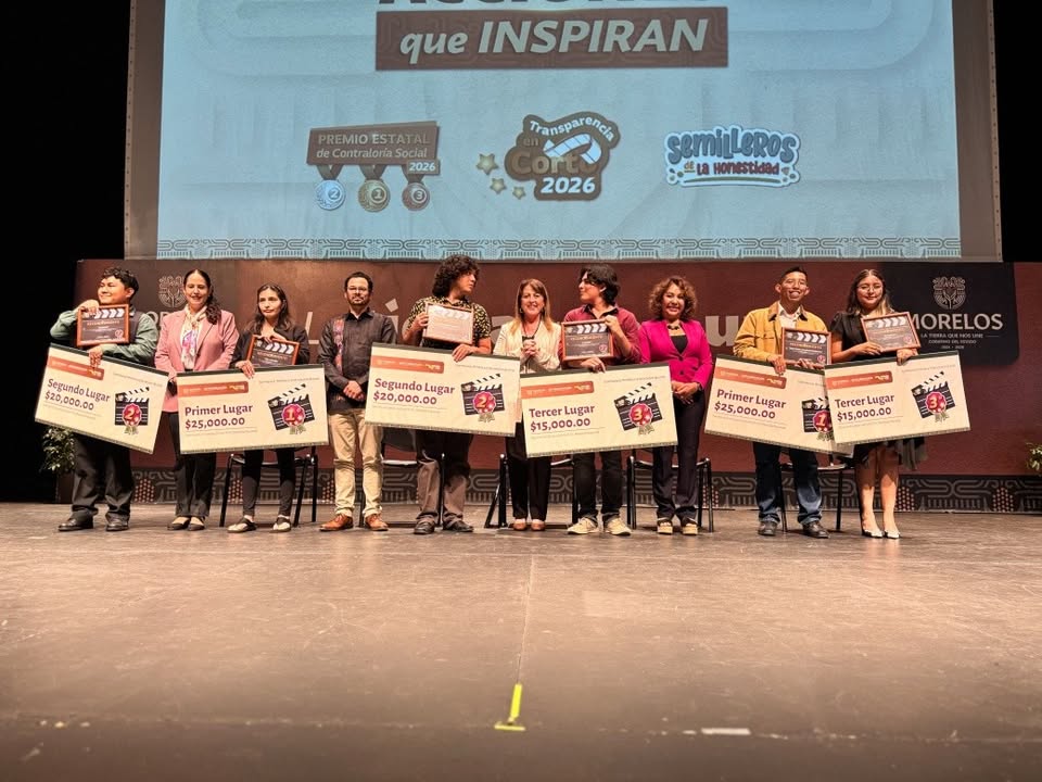 Reconoce Margarita González Saravia Creatividad Juvenil y Compromiso Ciudadano con la Transparencia en “Acciones que Inspiran”