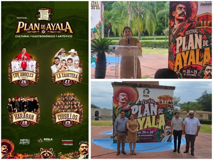Anuncian el Festival Plan de Ayala 2026: Cuatro Días de Historia, Cultura y Conciertos Gratuitos en el Axocoche