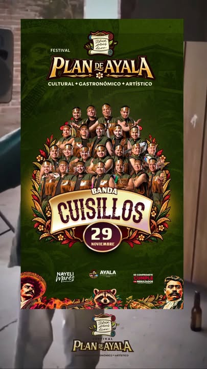 ¿Que Viene la Banda Cuisillos a Ayala?