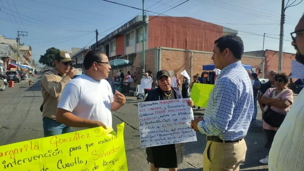 Liberan Calles en Cuautla Tras Diálogo Entre Comerciantes y Autoridades Municipales