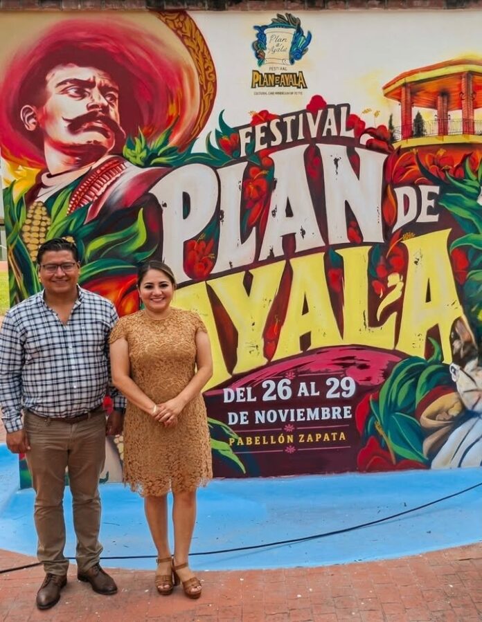 Nayeli Mares y Arturo Abundez Invitan al Festival Plan de Ayala 2026