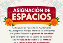 Aviso a Comerciantes de Zacualpan de Amilpas