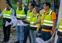 Nayeli Mares Arranca Obra de Drenaje Sanitario en Chinameca