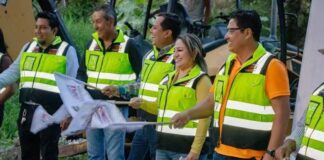 Nayeli Mares Arranca Obra de Drenaje Sanitario en Chinameca