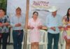 Entrega Marino Santibáñez Obra de Reencarpetamiento en la Calle Hidalgo de Tlacotepec