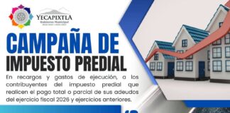 Campaña de Impuesto Predial Yecapixtla 2026